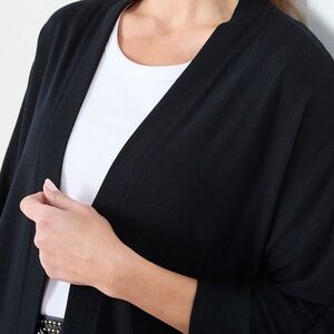 Claiborne Open Front Cardigan